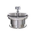 Bradley Bradley CorpÂ Wash Fountain, 54 In Wide, Semi Circular, Series WF2704, 4 Person Sink S93-530